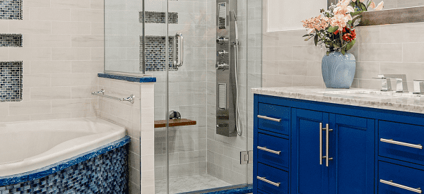 a bathroom renovation build on a budget