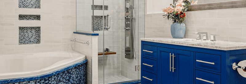 a bathroom renovation build on a budget
