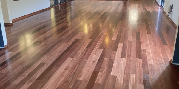 satin finish timber flooring